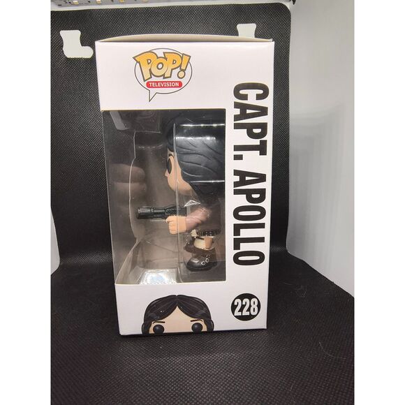 Funko Television Capt. Apollo from Battlestar Galactica #228 - Mint Condition - Picture 4 of 6